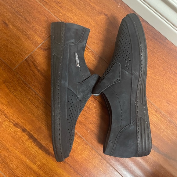 MEPHISTO DAMIEN Perforated Suede loafers slip on main image 5